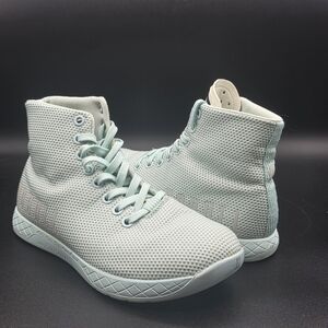 NOBULL Mint High-Top Knit Sneakers